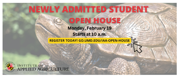Newly Admitted Student Open House Flyer