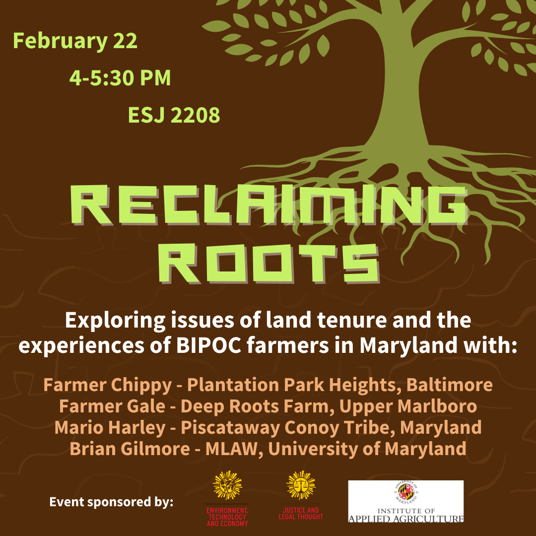 Reclaiming Roots Flyer 