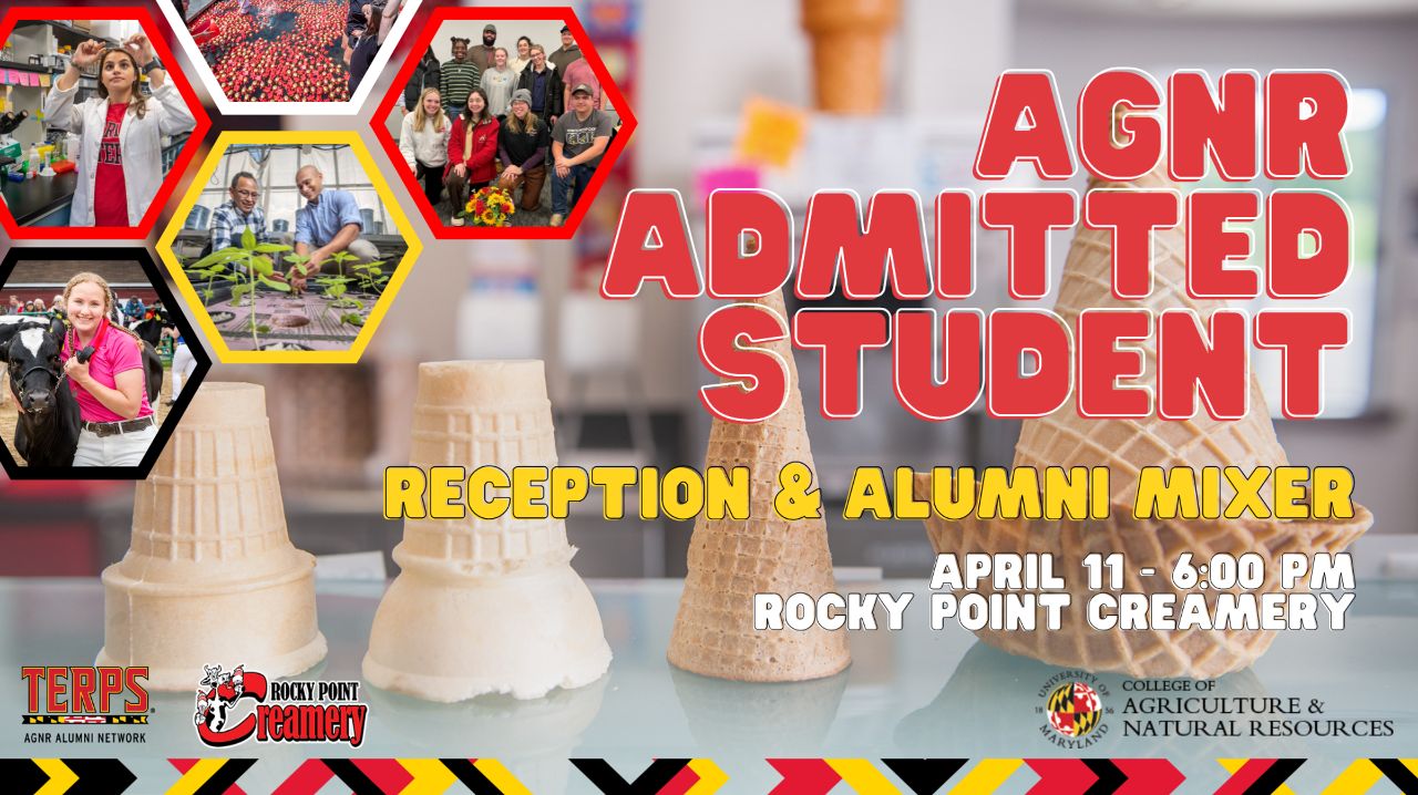 AGNR Admitted Student Reception & Alumni Mixer Flyer