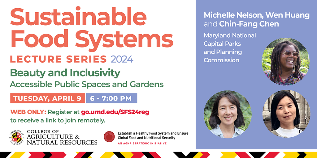 Sustainable Food Systems Lecture Series Flyer