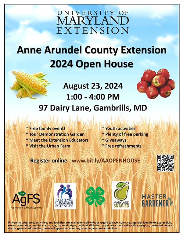 Anne Arundel County Extension 2024 Open House