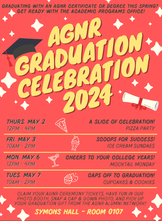 AGNR Graduation Celebration 2024 Flyer