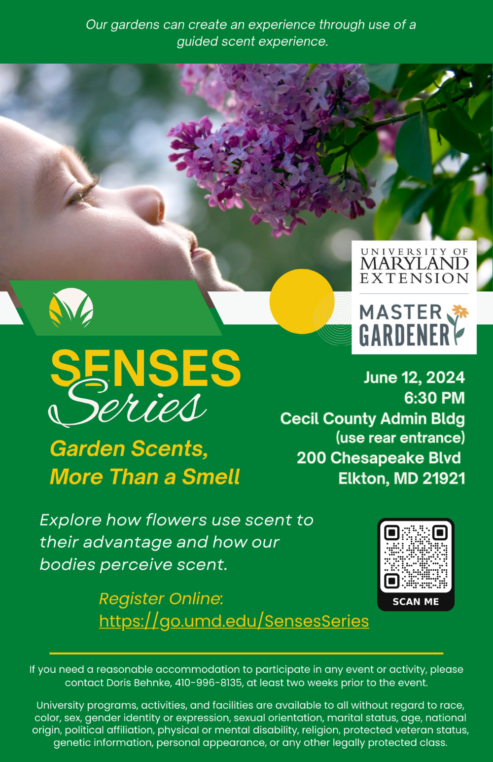 Garden Scents, More Than a Smell Flyer