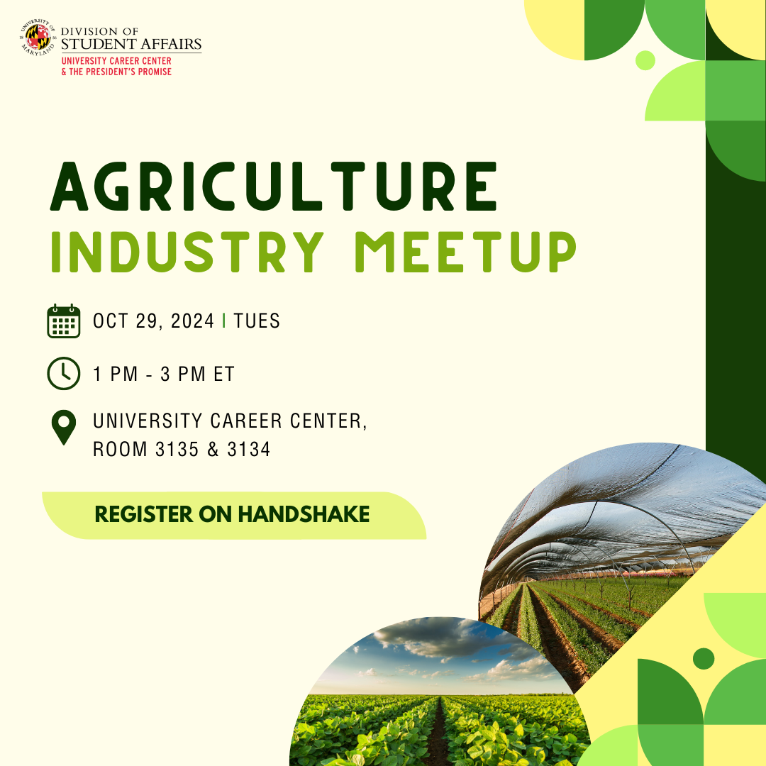 Promotional image for Ag Industry Meetup