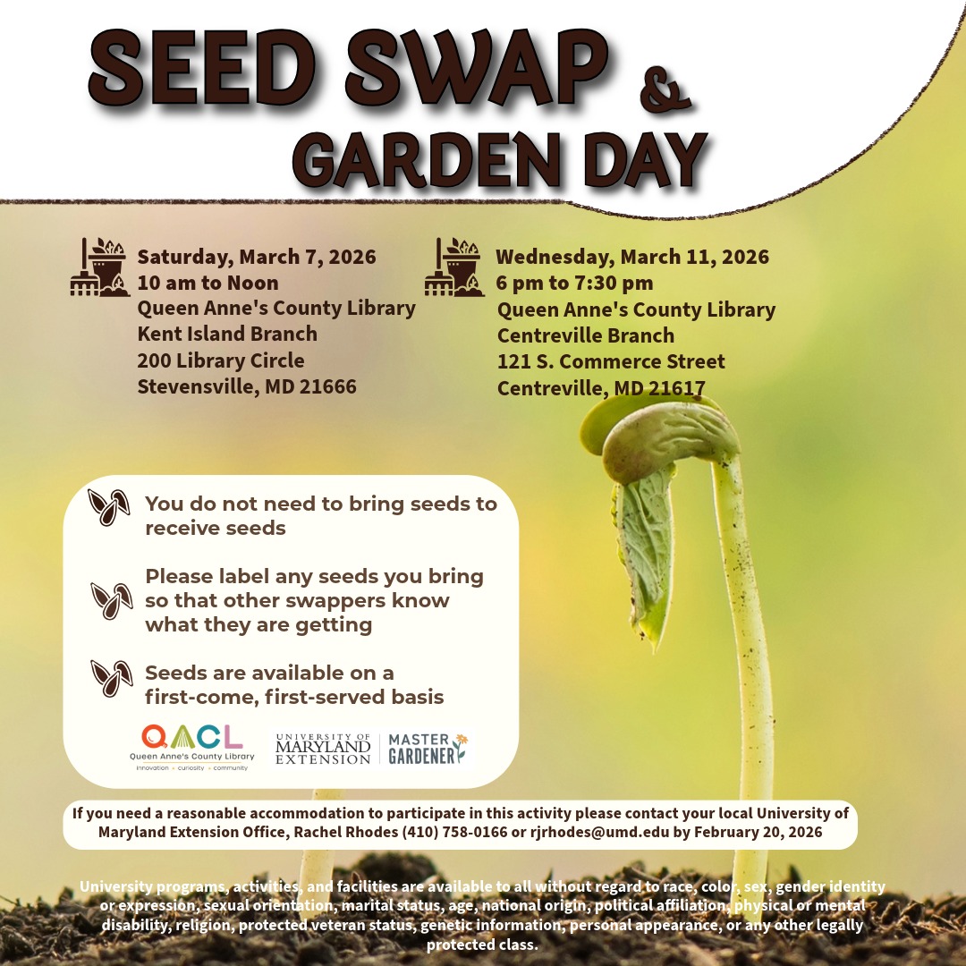 Flier detailing the date of the event, event parameters, accommodation statement, and the University accessibility statement.  