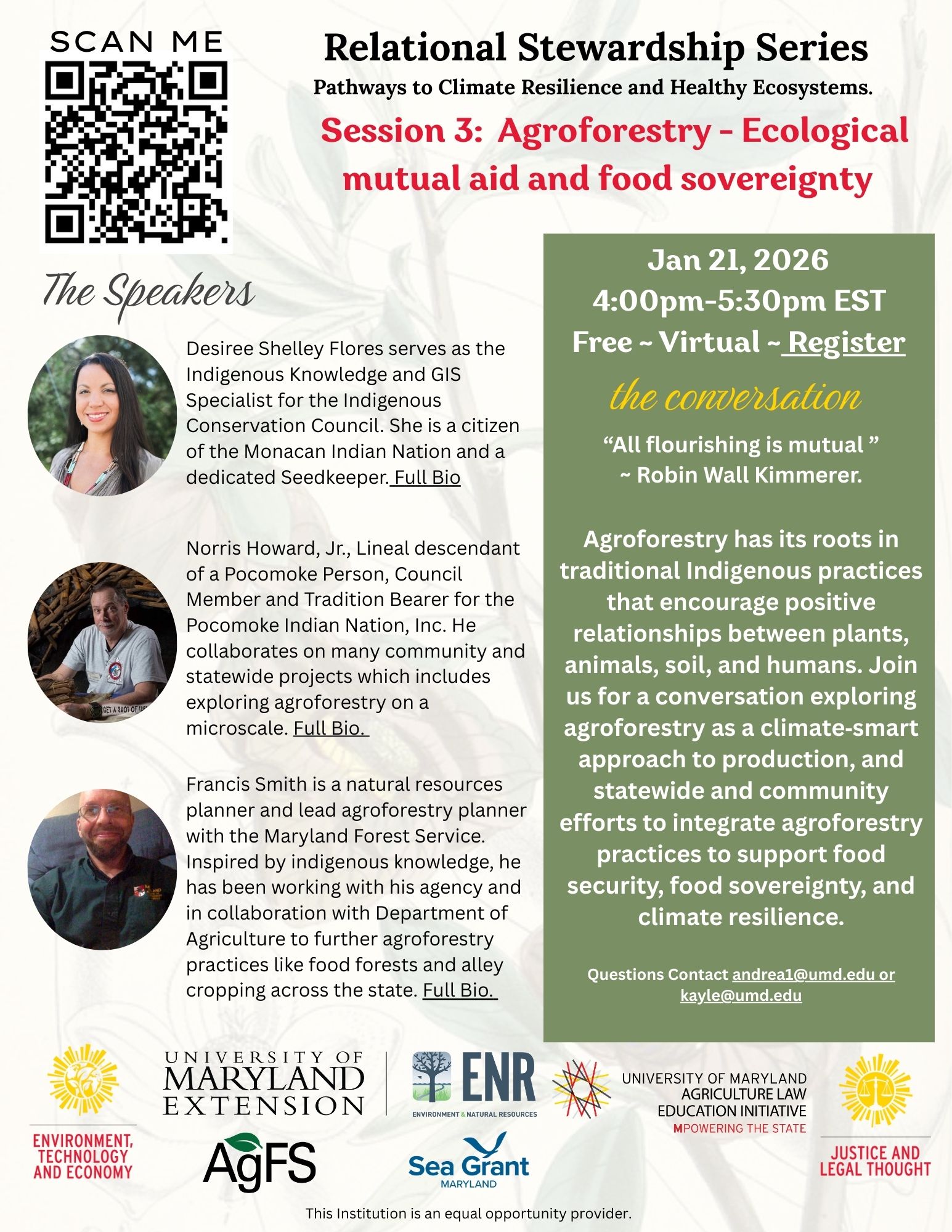Agroforestry - Ecological mutual aid and food sovereignty
