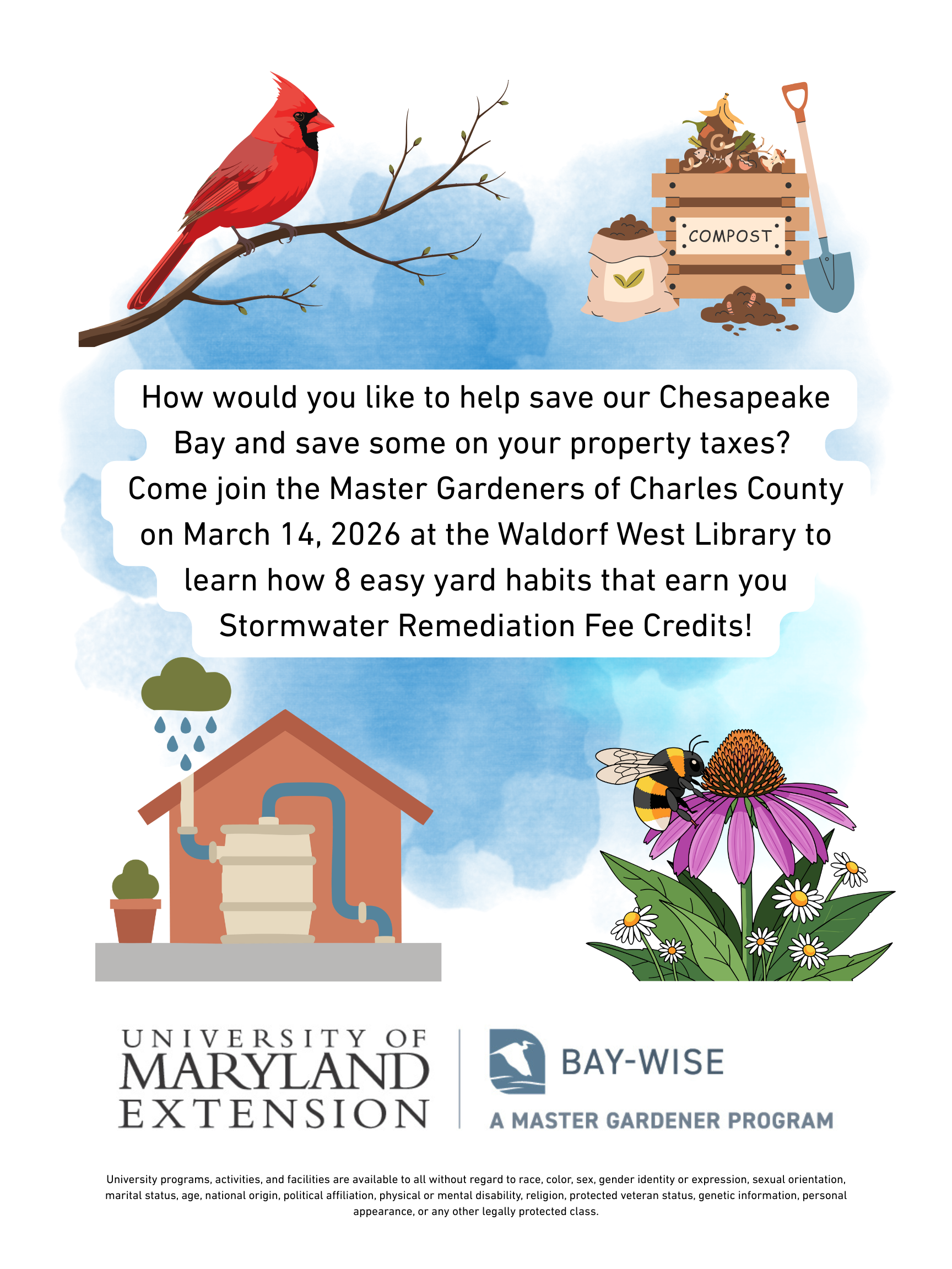 Bay Wise Event Flyer - Charles County