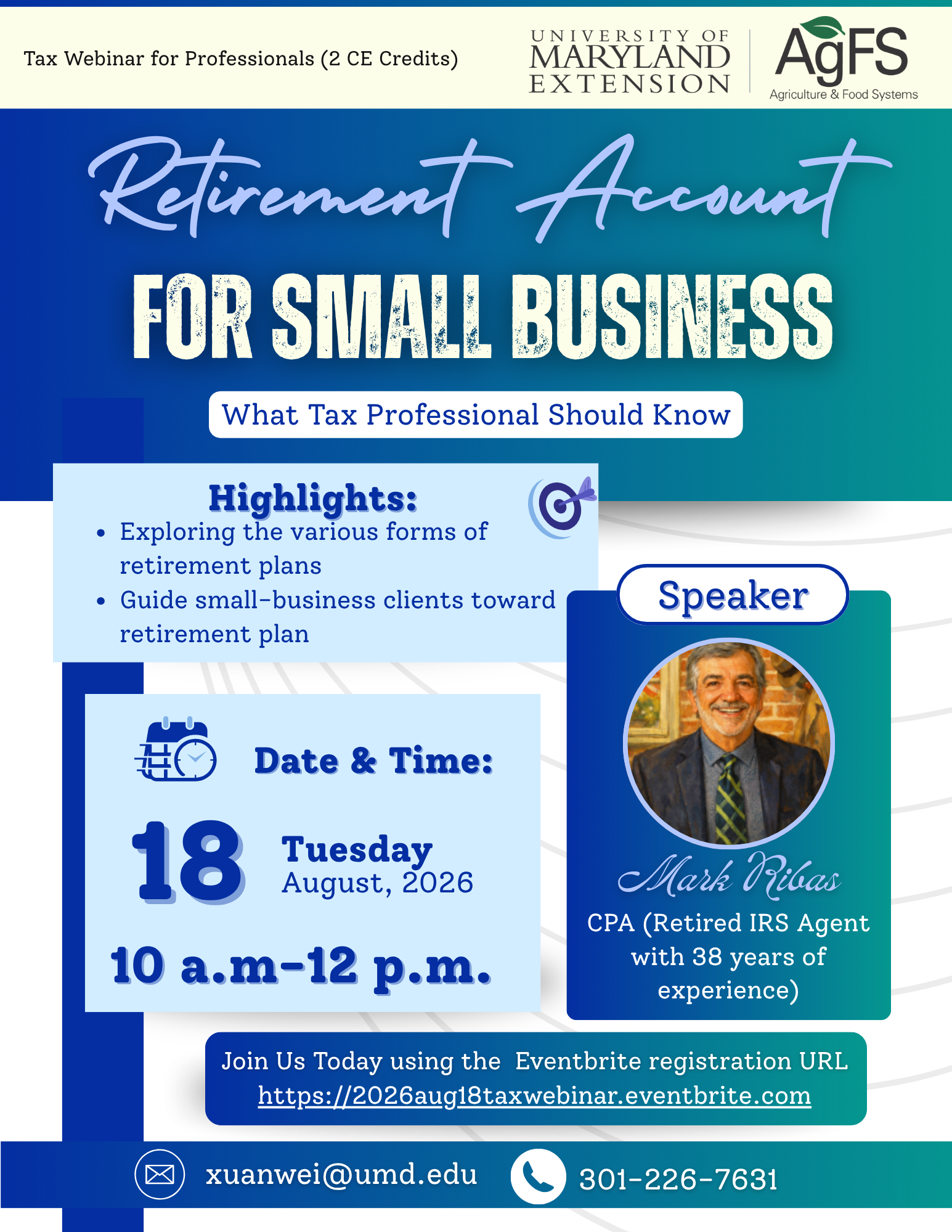 Webinar Flyer