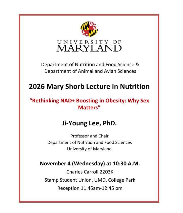 Program info for the 2026 Shorb Lecture