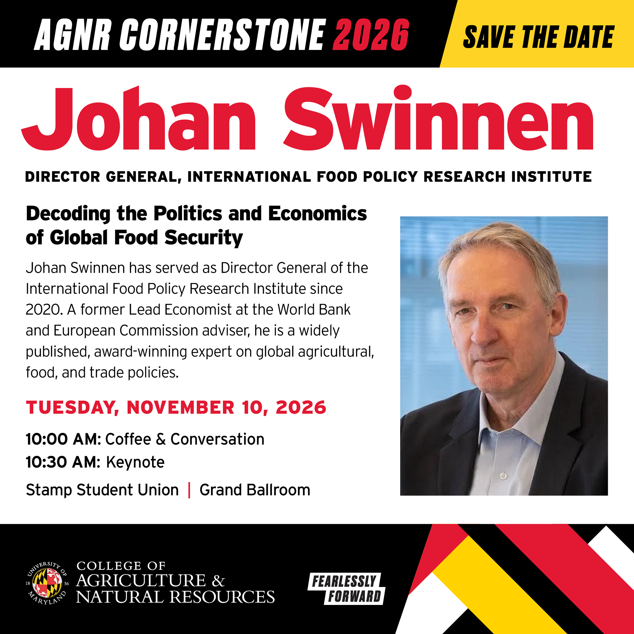 Cornerstone Event 2026 Save the Date graphic