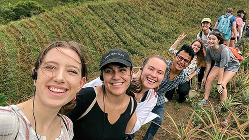 Students in Nicaragua