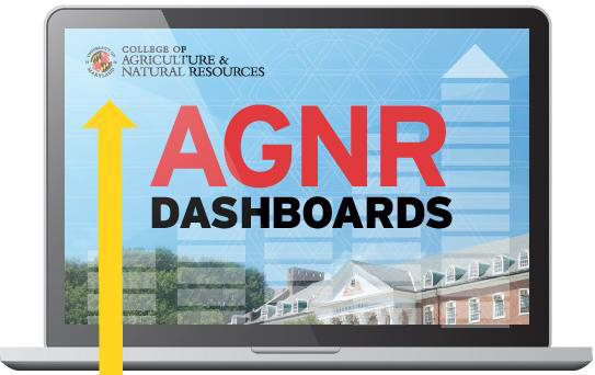 AGNR Dashboards logo on a computer