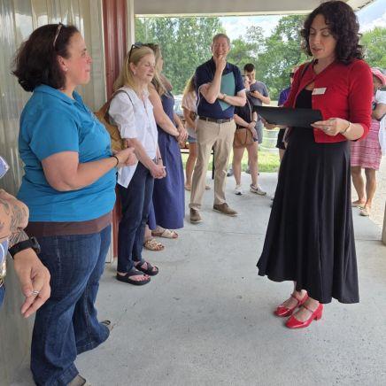 Brown Cow Creamery receiving recognition 