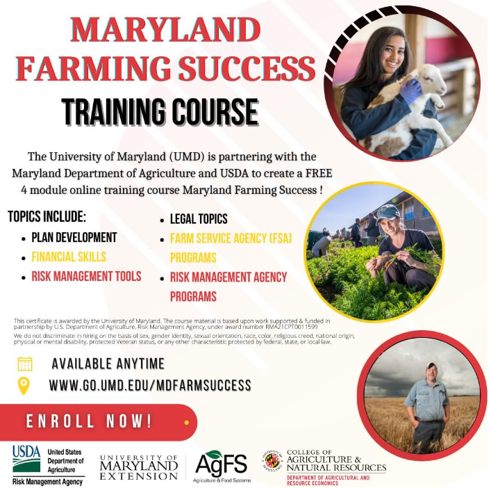 MD Farming Success Training Course